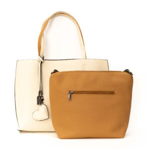 Borsa Kétoldalas Táska Beige&Brown