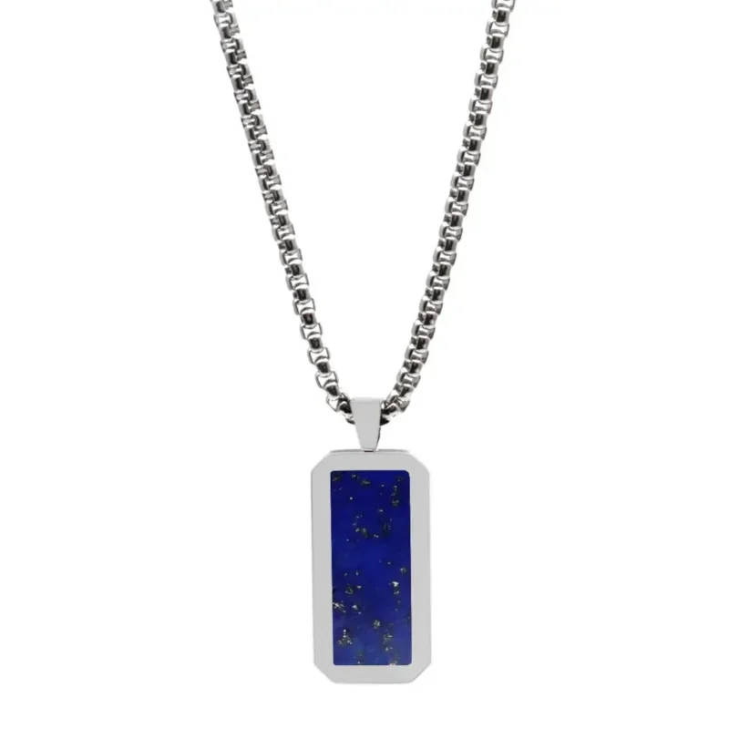 necklaces-silver-necklace-with-rectangle-lapis-lazuli-pendant-1