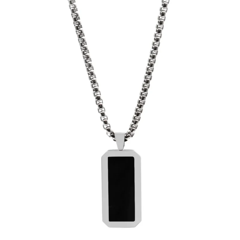 necklaces-silver-necklace-with-rectangle-onyx-pendant-1