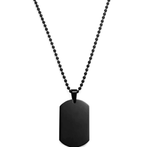 Black Dog Tag Nyaklánc