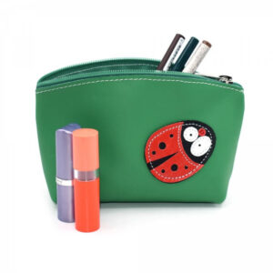 Katicabogár Bőr Smink vagy Tolltartó