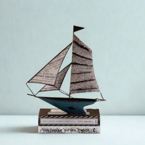 Modern vitorlás dekoráció