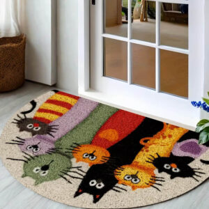 Ajtószőnyeg – Macskás