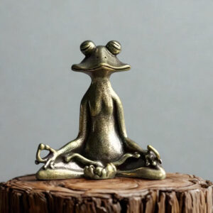 Elegáns füstölőtartó - béka