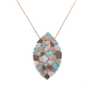 Navetta Mosaico Nyaklánc