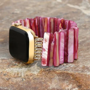 Purple Shell Apple Watch óraszíj (38-41mm) – M